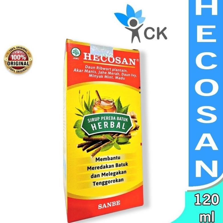 HECOSAN SYRUP 120 ML BOTOL meredakan batuk pada anak