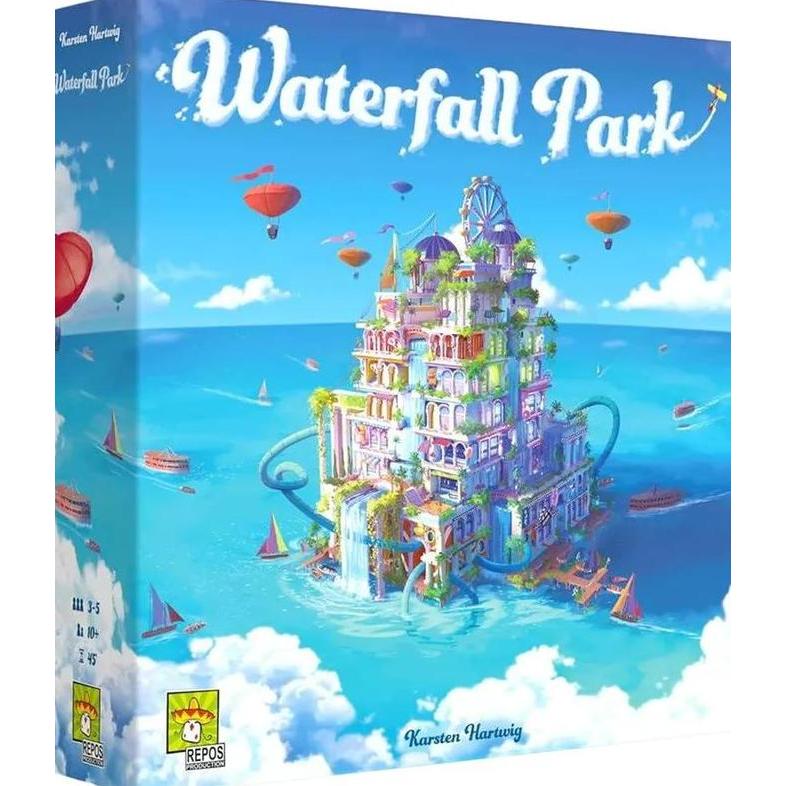 Promo Waterfall Park (China Town New Version) Board Game | Boardgame Diskon