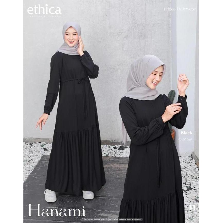 ETHICA HANAMI 11 GAMIS PREMIUM Bahan : Rayon Twill