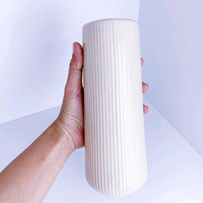 Vas Bunga Keramik Size Besar / Vas Bunga Aesthetic / Vas Estetik / Vas Bunga Nordic