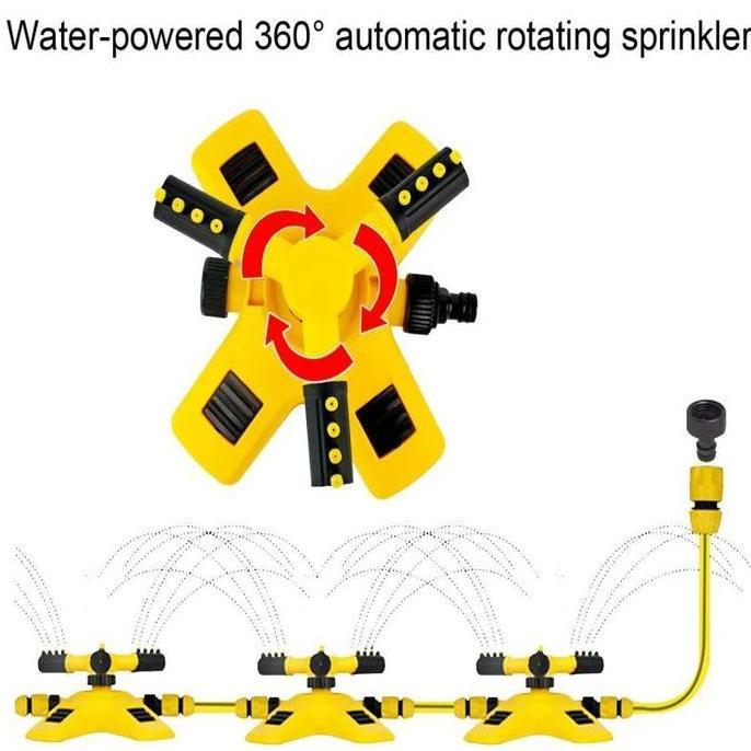 360 Derajat Sprinkler Air Taman Otomatis Sprinkler Rumput Taman