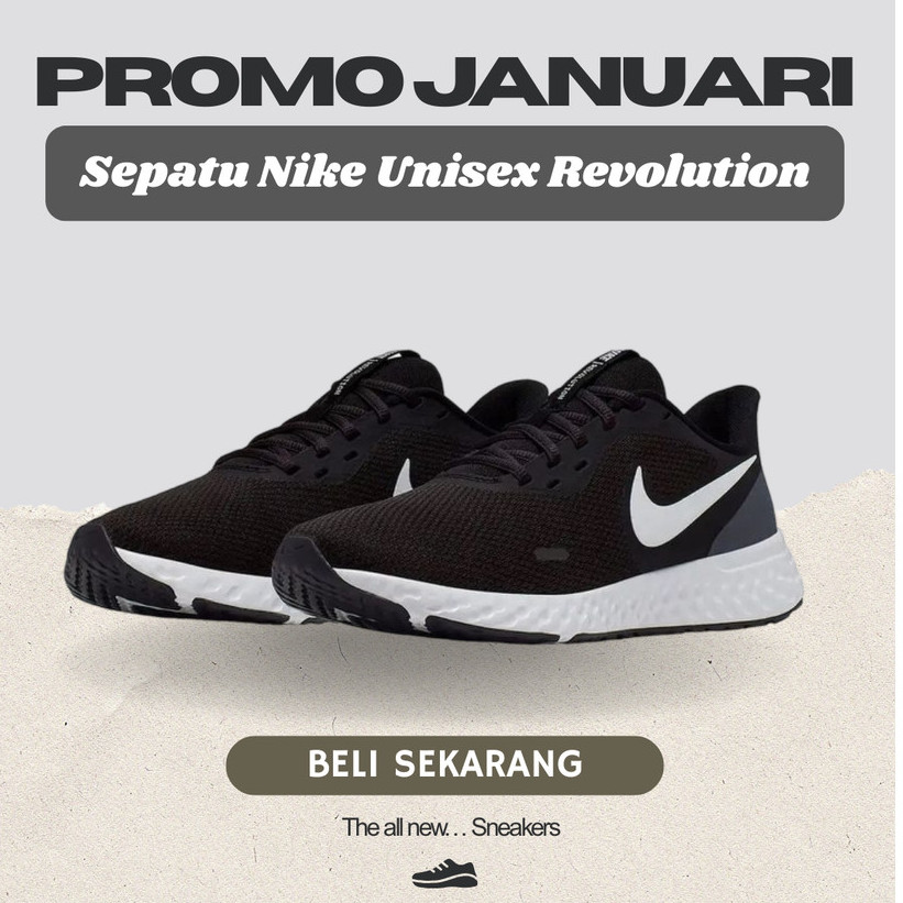 Sepatu Nike Unisex Revolution