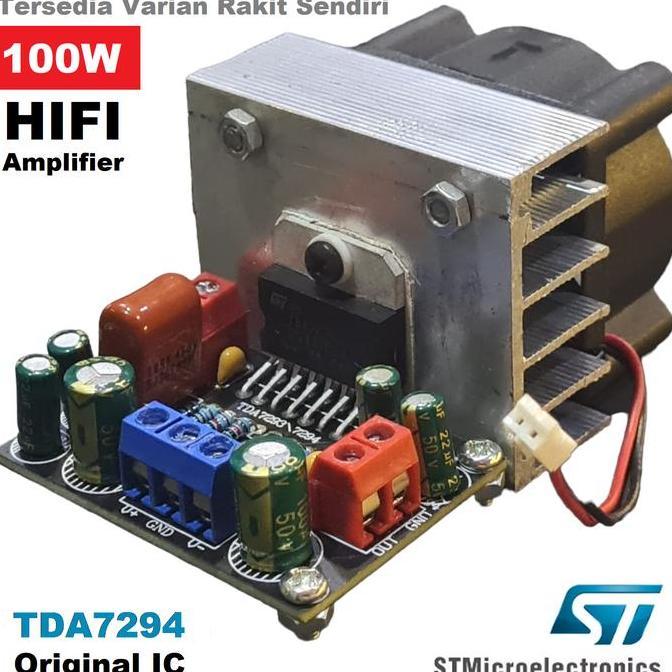 Jdg- Modul Hifi Power Amplifier 100W Mono Tda7294 Subwoofer Speaker Aktif