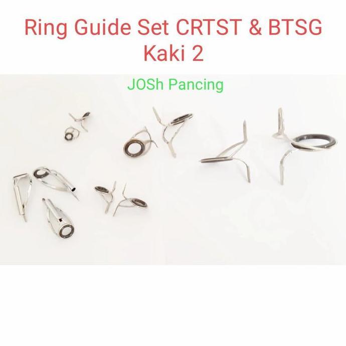 Langsungdapat- Ring Guide Set Mamarit Kaki 2 Marit Joran Laut Spare Part Cincin