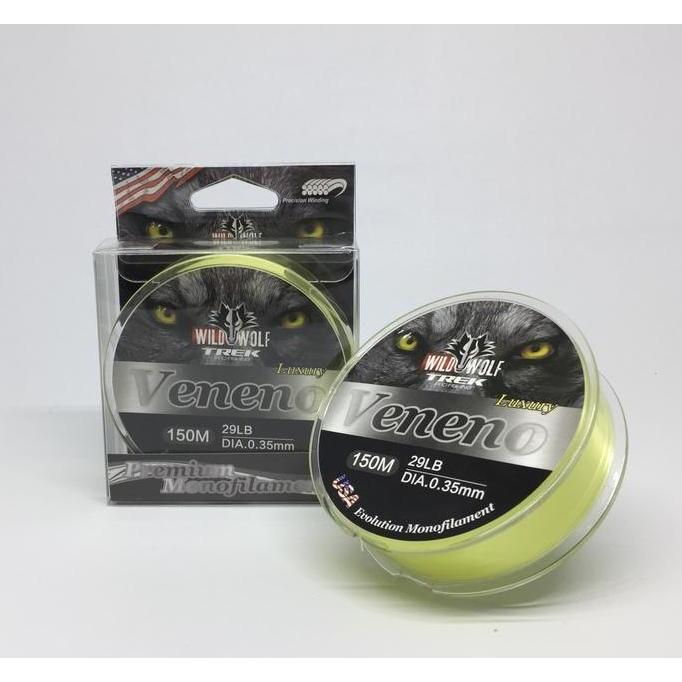 Langsungdapat- Senar Pancing Galatama Wildwolf Veneno 150M Ikan Laut