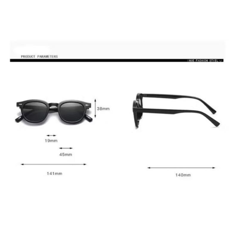 BEST SELLER KACAMATA MOSCOT MSCT KATARSIS FASHION PRIA WANITA KOREA HITAM BENING OVAL