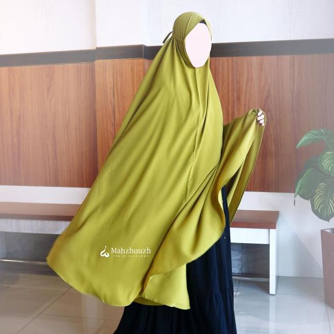 willis kerudung bergo non pad tali jumbo oval wolfice premium khimar Syari Jilbab mahzhuuzh