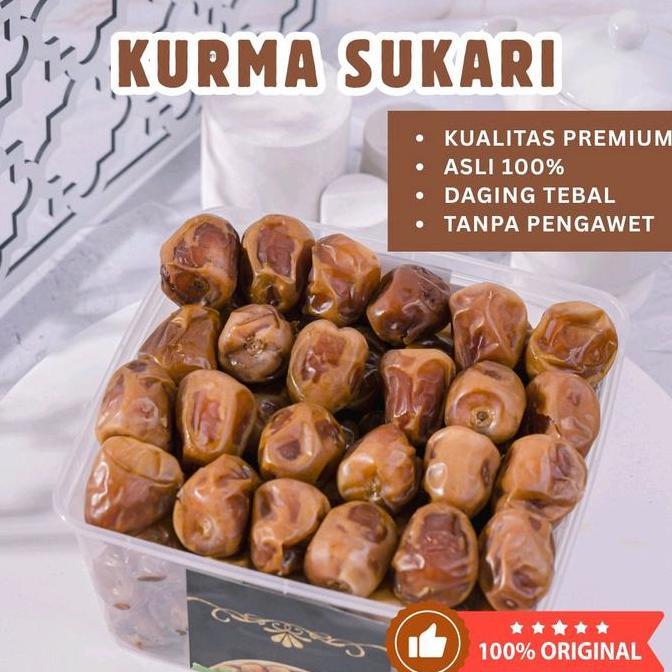 Kurma Sukari Premium / Kurma Basah Lembut / Kurma Madu