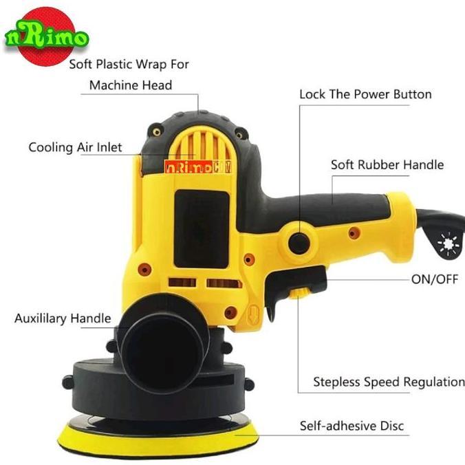 Powerx- Mesin Poles Body Mobil Alat Polisher Kompon Buffing Polishing Machine