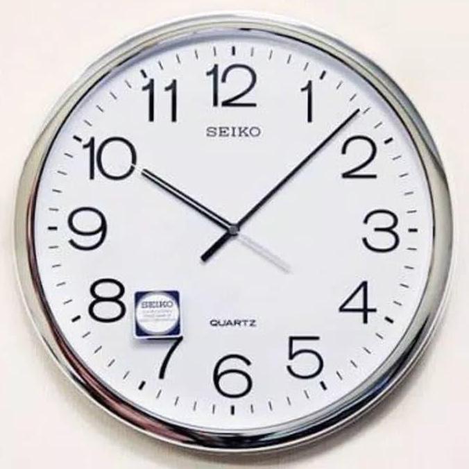FYP JAM DINDING SEIKO QXA041 SILVER WHITE | JAM DINDING SEIKO QXA041 //