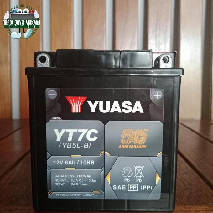 Aki Motor Yamaha Jupiter MX, Bajaj Pulsar 135cc Yuasa YT7C Aki Kering