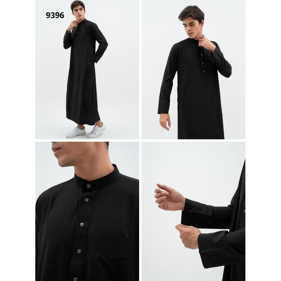 AL Haramain Jubah / Gamis Pria Remaja & Dewasa Slimfit Premium Series Manset (2414) / Jubah AL Haram
