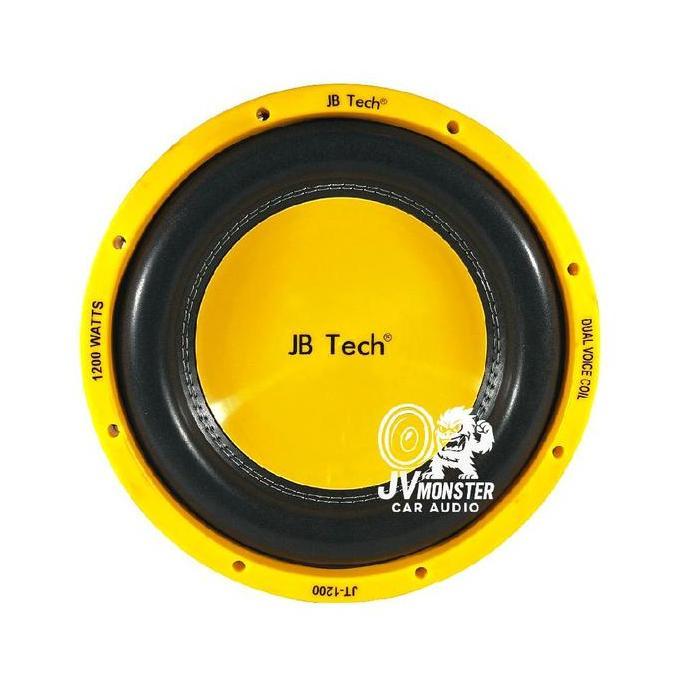JB TECH Subwoofer 12 Inch JT1200 Magnet Besar Max 1200Watt Audio Mobil terlaris