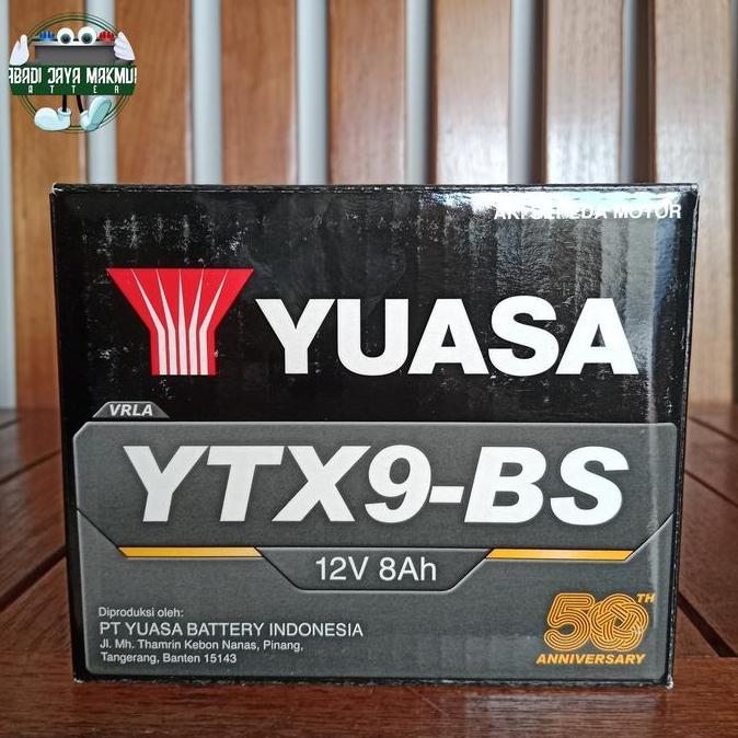 Aki Kawasaki Ninja 250FI, Ninja 250RR, RR Mono, Z250 Yuasa YTX9-BS