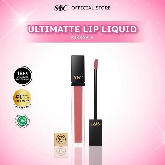 Lansungkirim- Sasc Ultimatte Lip Liquid Long-Lasting Hydrating Matte Lipcream Waterproof Lipstick Lo