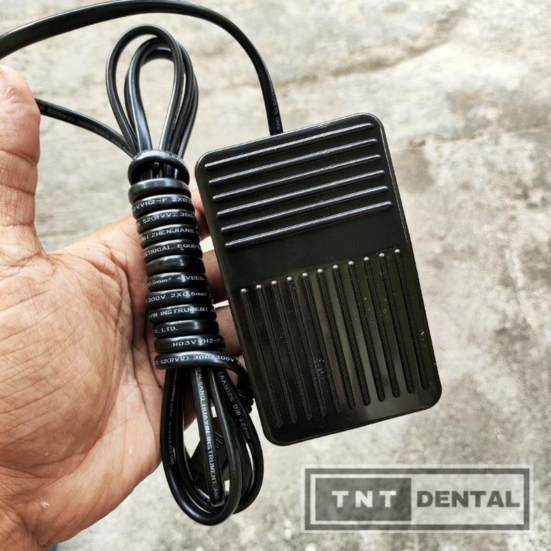 injakan kaki pedal control perintah scaler gigi woodpecker dte karang gigi