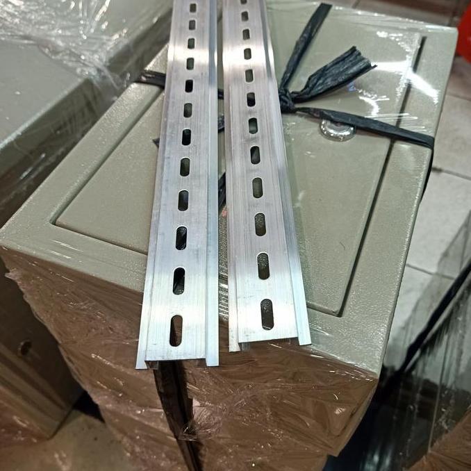 Lansungkirim- Rel Mcb 2 Fungsi Aluminium 1 Meter