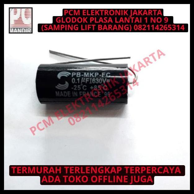 BEST DEAL KAPASITOR SOLUND SOLEN ASLI FRANCE 104 0.1UF 0.1 UF 630V 630 VOLT 