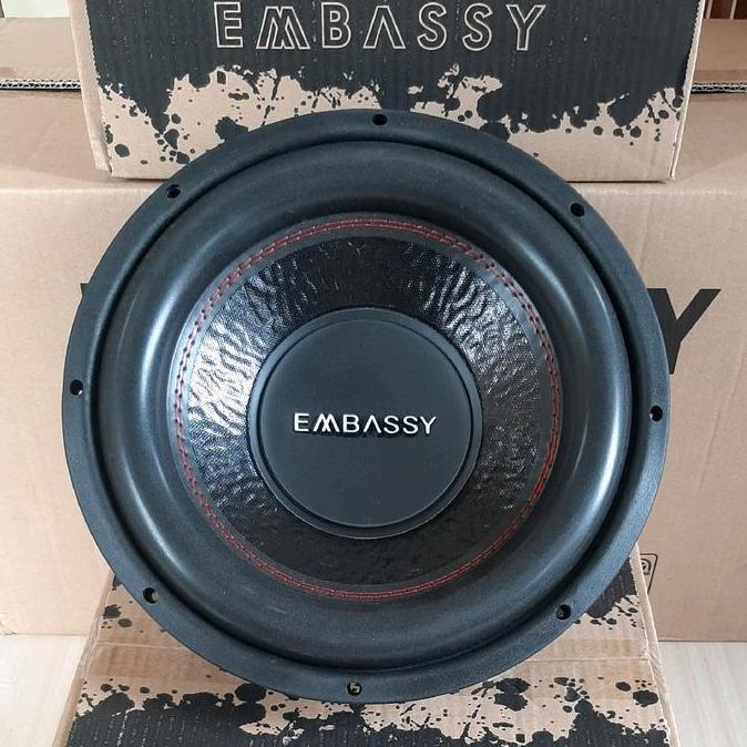 Subwoofer 12 inch EMBASSY ES 1202J Subwoofer EMBASSY 12 inch DOUBLE COIL 1000 Watts terlaris
