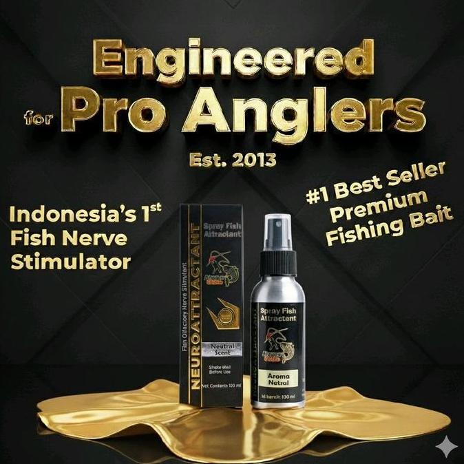Neuroattractant Spray Fish Attractant Ikan Umpan Pancing Non Essen dari Always Strike