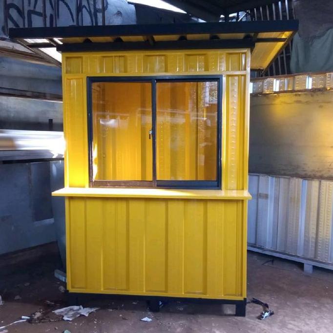 Terlaris Gerobak Booth Container / Kontainer Knockdown Modular 1.5X1X2