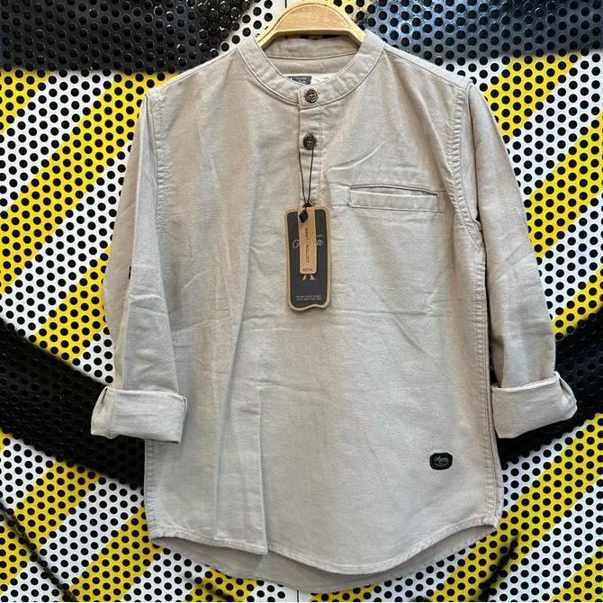 Agera Junior - Koko Panjang RS kancing setengah - KOKO panjang anak kekinian new fashion 2025 - Ager