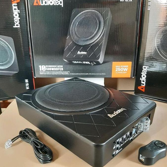 Subwoofer Kolong AUDIOTEQ Subwoofer Kolong 10 inch AUDIOTEQ Speaker terlaris