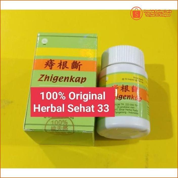 Zhi Gen Duan / Zhigenkap / Obat Herbal Wasir Penuh Inovasi