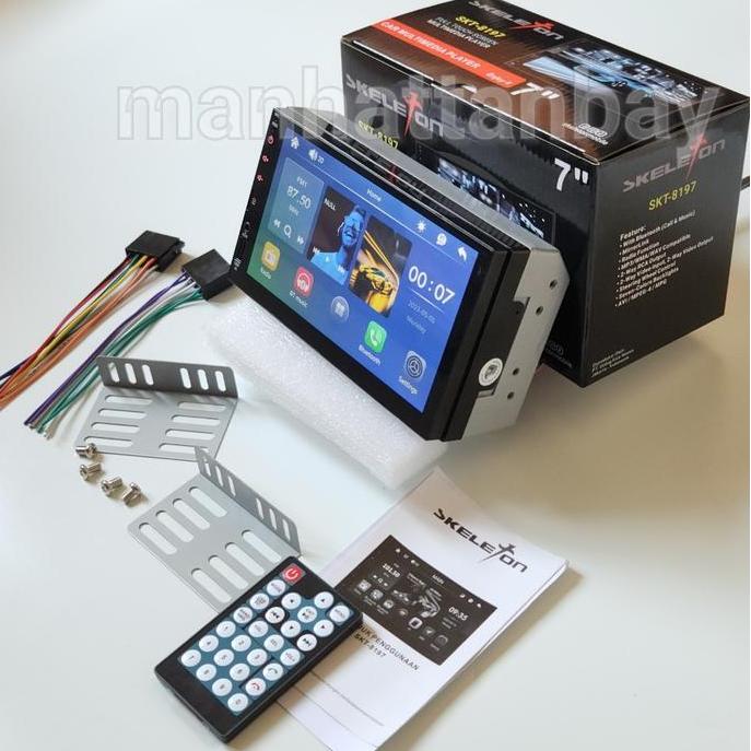 Full Touch Panel 7" Double Din Head Unit Universal Skeleton SKT-8197