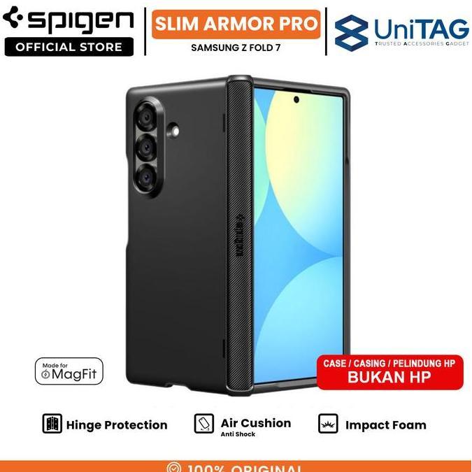 Acchp- Spigen Case For Samsung Galaxy Z Fold 7 Spigen Slim Armor Pro Magfit Casing
