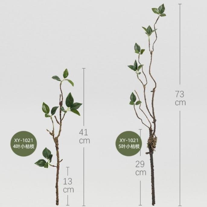 OK RANTING DEKORASI PREMIUM POHON PLASTIK RANTING DAUN PALSU ARTIFICIAL ''