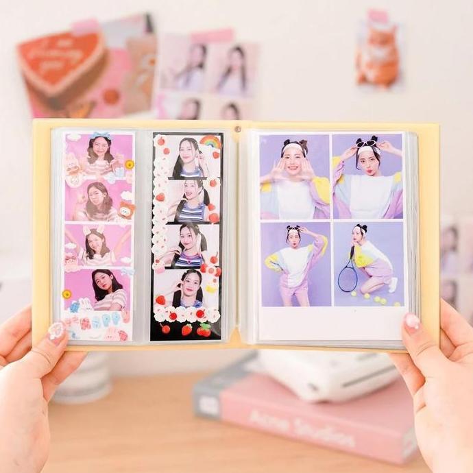 Daiso Korea Wide 4 Cut Collect Book Photo Album