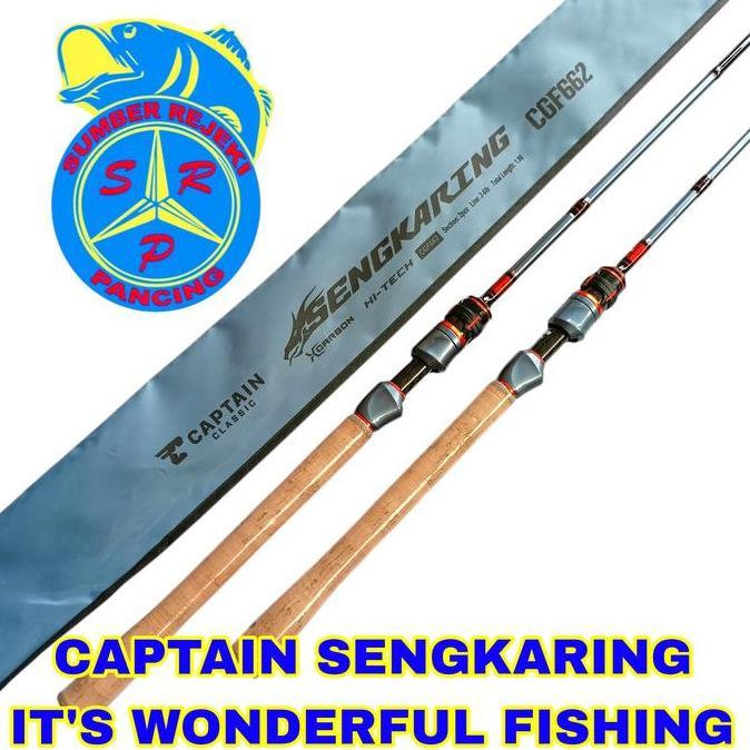 Joran Ultralight Captain Sengkaring Carbon Solid 662 & 702