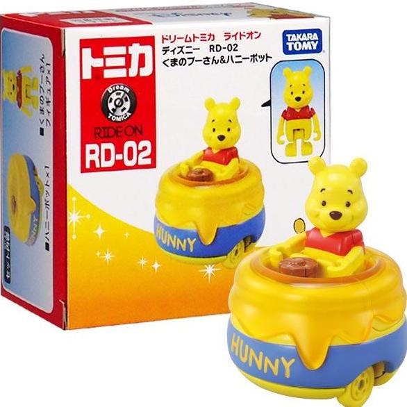 Tomica Dream Ride On Disney RD-02 Winnie the Pooh & Honeypot