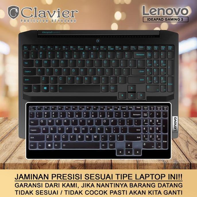Keyboard Protector Cover Lenovo IdeaPad Gaming 3 3i 15 Silikon Cooskin