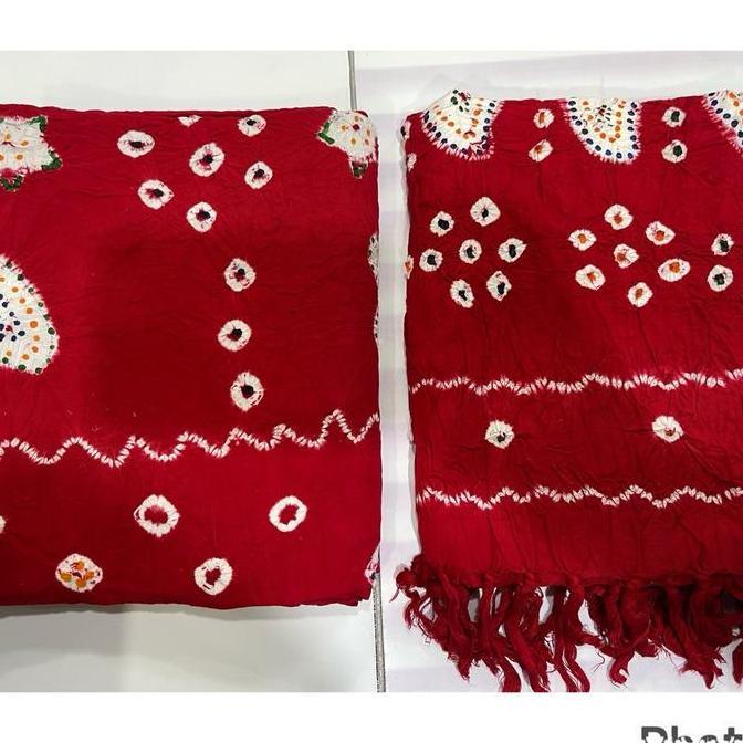 Kain Siraman Jumputan Katun PREMIUM