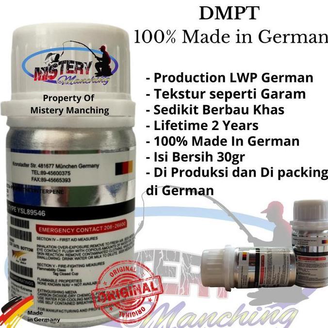 DMPT Original 100% Made In German Attractant / Vanili Ori German 30 Gr