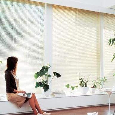 '' ONNA SLIMLINE BLINDS - KREY JENDELA ALUMINIUM TIRAI HORIZONTAL KERAI *