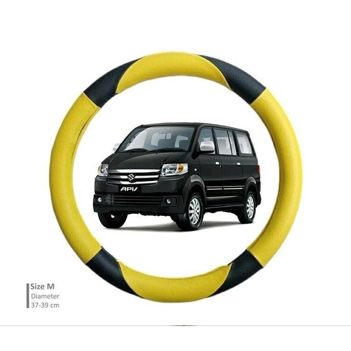 Integra- Sarung Setir Mobil Suzuki Apv Arena Luxury, Cover Stir Mobil Luxury Apv, Bungkus Stir Mobil