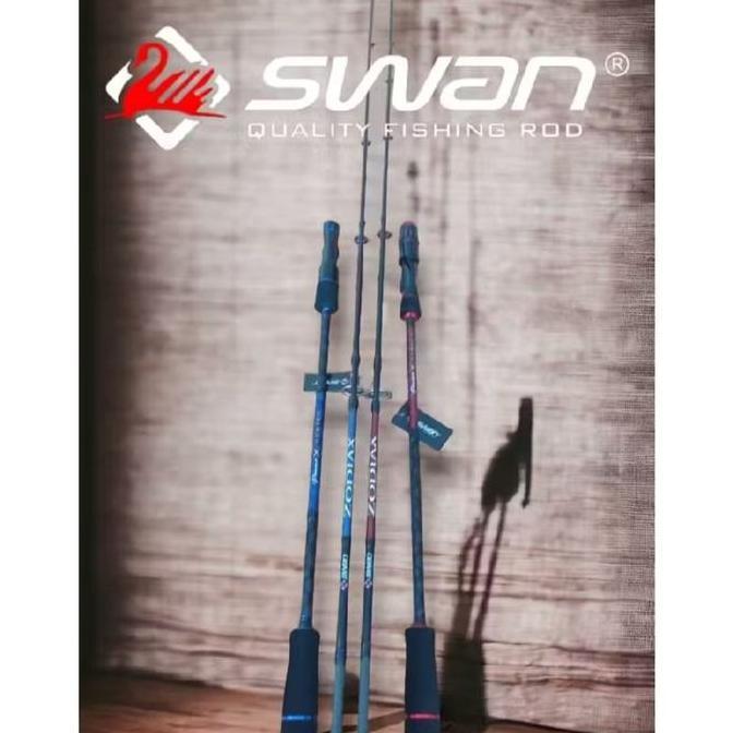 Joran Pancing Laut Swan Zodiax 180 cm Pe 1-3/2-4/ Full Carbon Solid