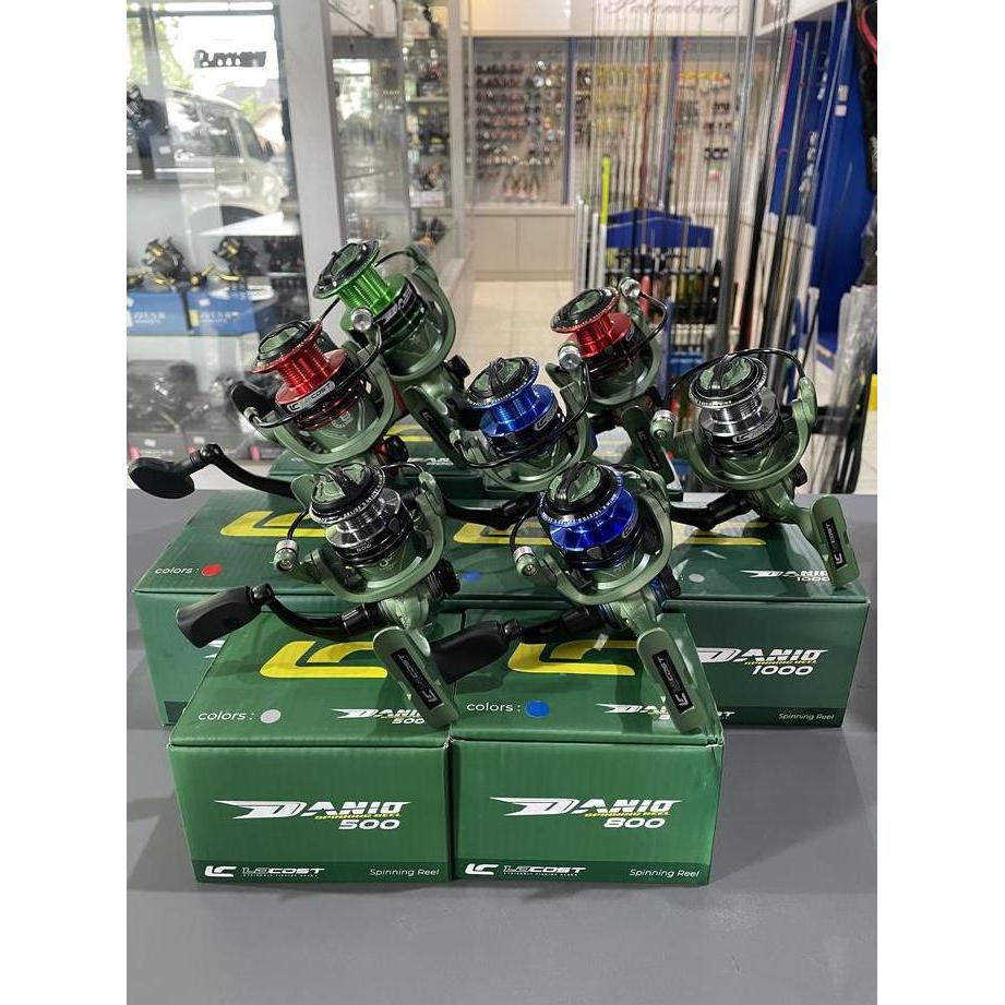 Reel Spinning Locost Danio | Kerekan Pancing Murah Aluminium Spool Besi Anti Korosi Water Resistant