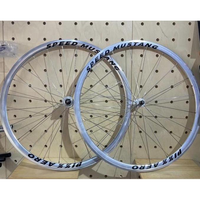 Wheelset pizz aero speed mustang fixie sepasang