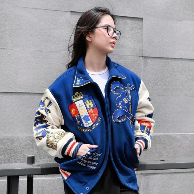 premium varsity jacket - louis