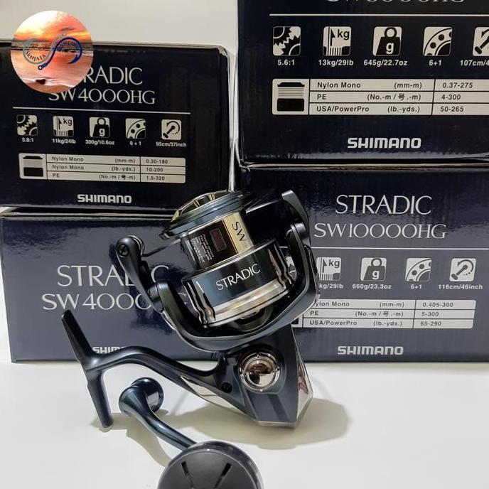 Shimano Stradic SW 2020 4000HG 8000HG 10000HG