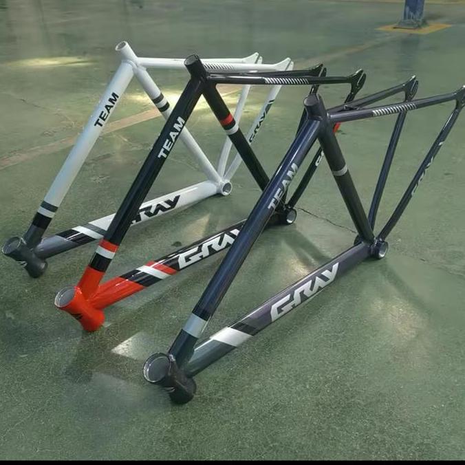 Frameset GRAY TEAM alloy fixie