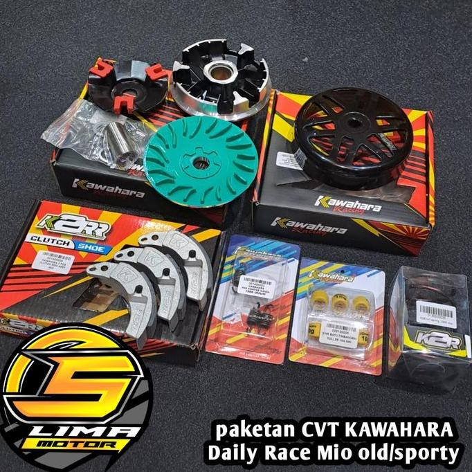 Paketan kirian CVT KAWAHARA daily race Mio old sporty soul karbu Nouvo