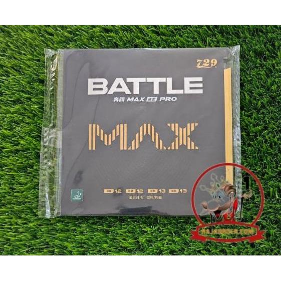 NEW Karet Bet Pingpong Tenis Meja 729 Battle Max Pro Original