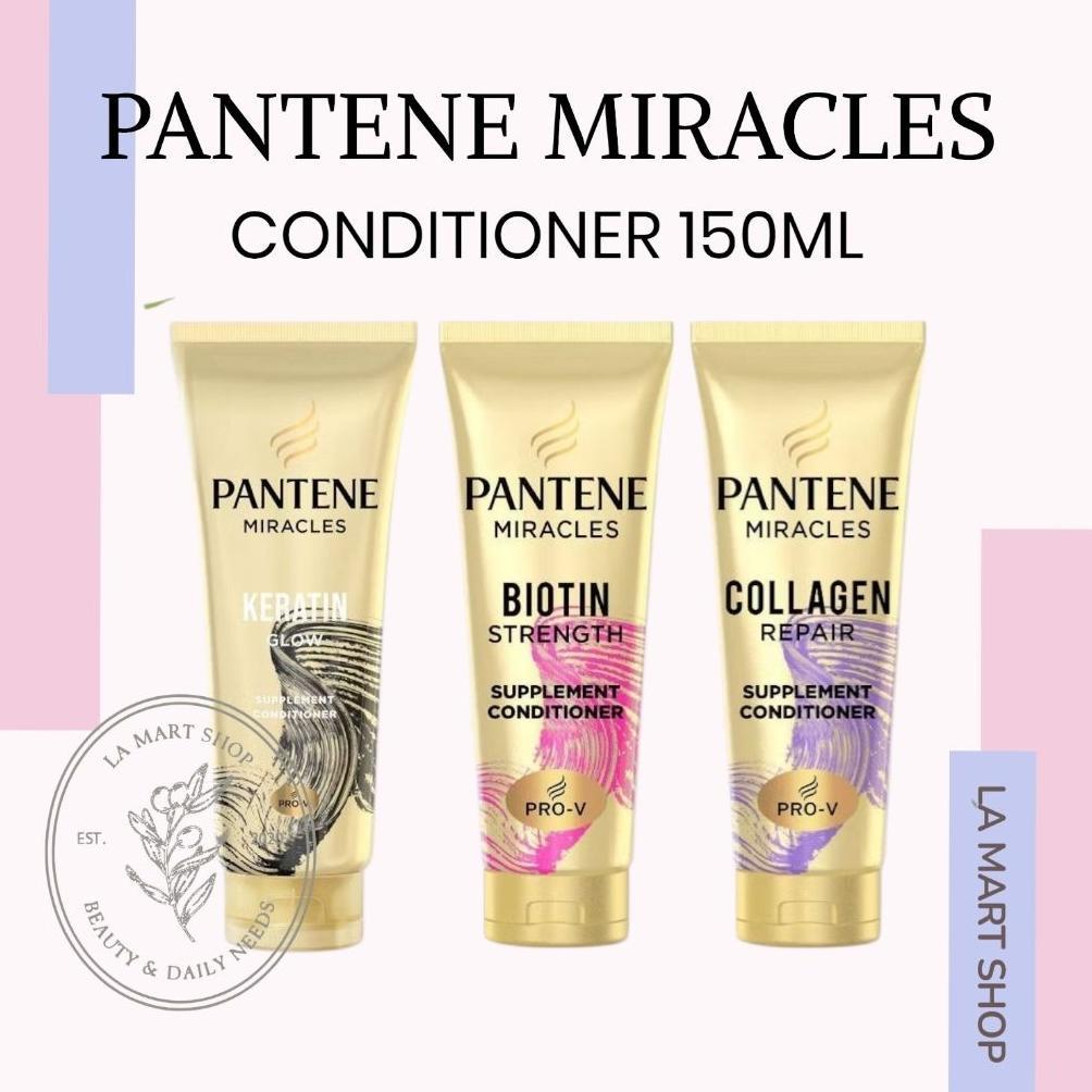 Pantene Conditioner 150ML / Conditioner Pantene Biotin Strength / Pantene Kondisioner Collagen Repai