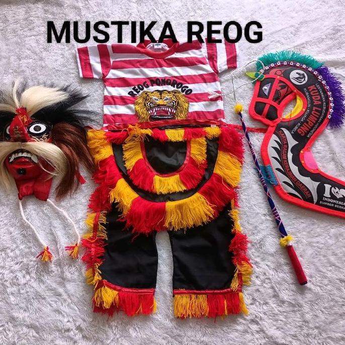 TERKINI PAKET KOMPLIT FULSET BAJU REOG DAN GANONG, PAKET KOMPLIT BAJU REOG DAN GANONG, BAJU REOG ANA