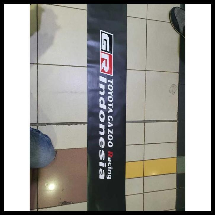 TERBARU STIKER KACA MOBIL GR TOYOTA GAZOO RACING INDONESIA